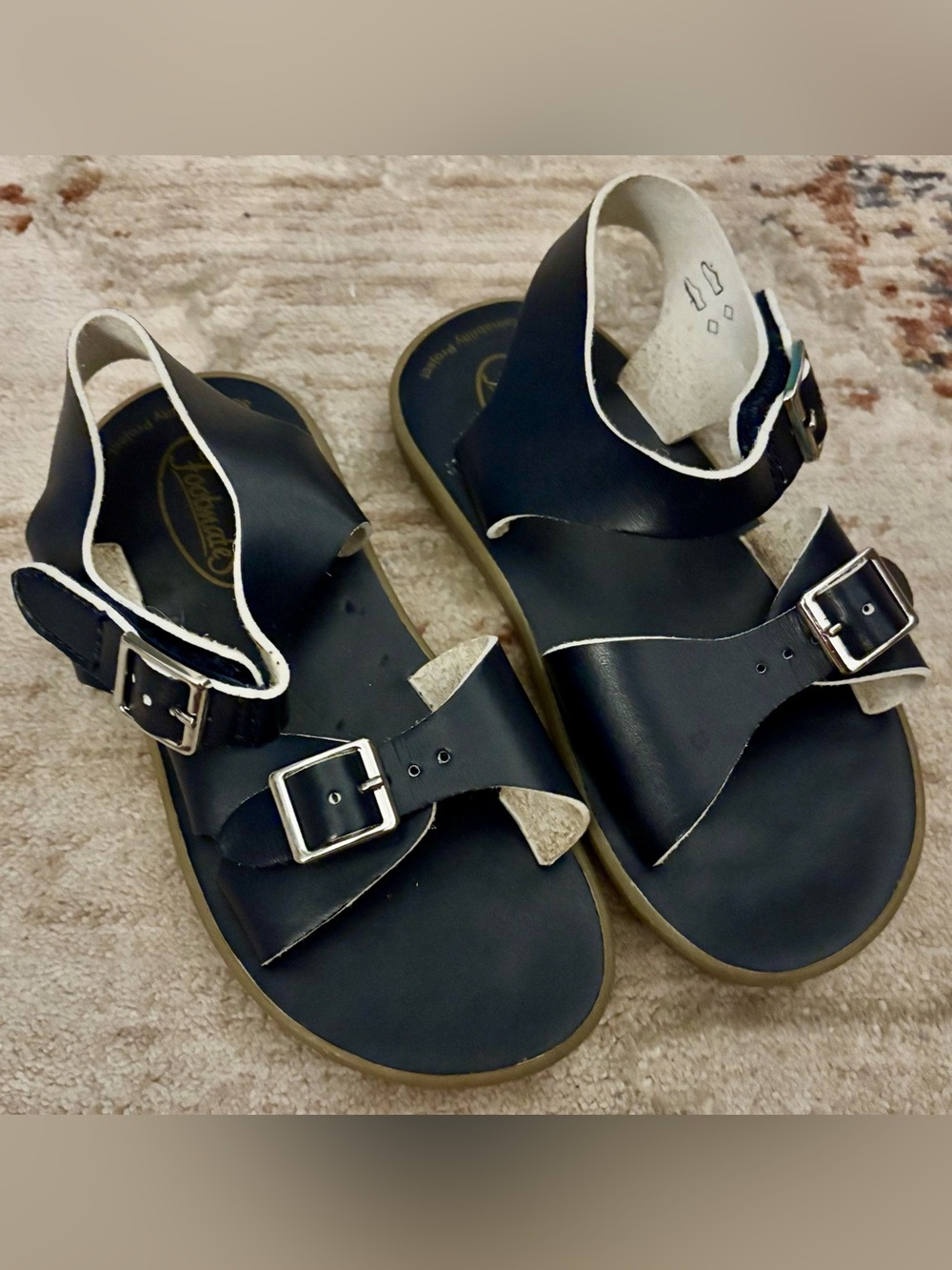 FootMates Navy Sandals